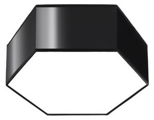 Sollux SL.1059 - Taklampa SUNDE 2xE27/60W/230V 11,5 cm svart