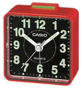 Casio - Väckarklocka 1xAA röd/svart