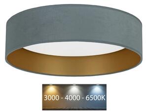 Brilagi - LED Taklampa VELVET LED/24W/230V 3000/4000/6400K mint/guld