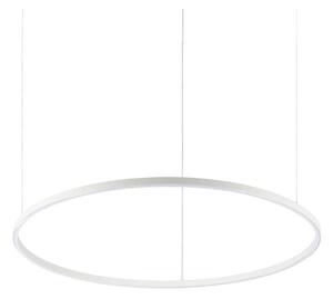 Ideal Lux - LED ljuskrona med textilsladd ORACLE LED/55W/230V 3000K diameter 90 cm vit