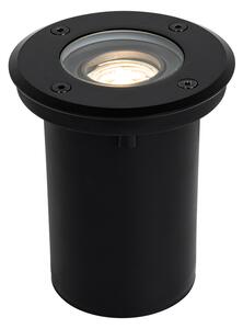 Modern utomhus markspotlight svart 35 mm justerbar IP65 - Delux