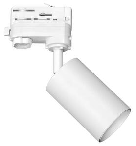 Spotlight för 3-fas skensystem PIPE 1xGU10/25W/230V vit