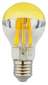 LED Glödlampa DECOR MIRROR A60 E27/12W/230V guld 4200K