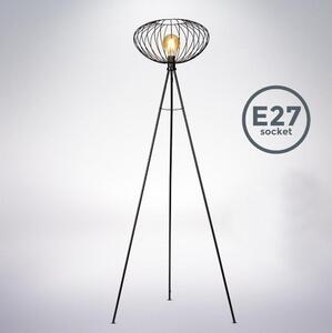 B.K. Licht 1470 - Golvlampa RETRO 1xE27/40W/230V