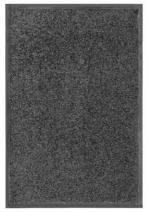 Dörrmatta tvättbar svart 40x60 cm