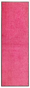 Dörrmatta tvättbar rosa 60x180 cm