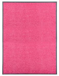 Dörrmatta tvättbar rosa 90x120 cm