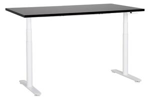 Banner Skrivbord 72x160 cm - Svart/Vit