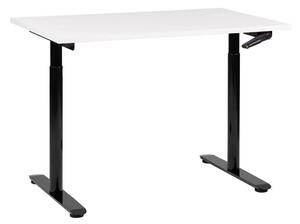 Banner Skrivbord 72x120 cm - Vit/Svart