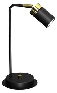 Bordslampa JOKER 1xGU10/25W/230V svart /gyllene