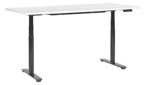 Banner Skrivbord 80x180 cm - Vit/Svart