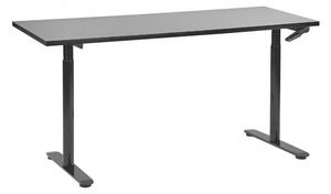 Banner Skrivbord 72x160 cm - Svart