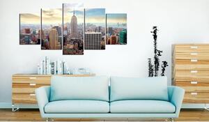 Canvas Tavla - Morning in New York City - 100x50