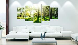 Canvas Tavla - Green Glade - 100x50
