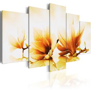 Canvas Tavla - Amber magnolias - 100x50