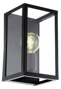 EGLO Vägglampa Charterhouse svart 49394
