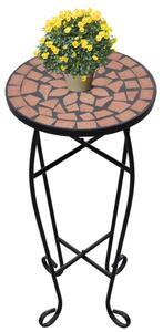 Sidobord med mosaik terrakotta