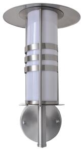 Vägglampa pagodformad E27 rostfritt stål