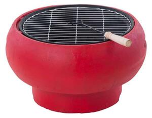 BBGRILL Portabel grill röd BBQ TUB-R