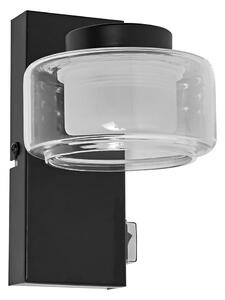 Ledvance - LED Vägglampa för badrum ORBIS FLAME LED/5,5W/230V IP44 svart