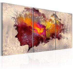 Canvas Tavla - Mysteries of the Forest - 60x30