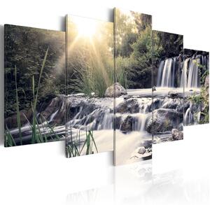 Canvas Tavla - Waterfall of Dreams - 100x50