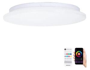 Aigostar-LED RGBW Badrum takbelysning LED/18W/230V IP44+ fjärrkontroll