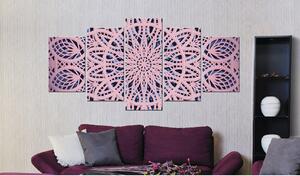 Canvas Tavla - Pink Exoticism - 200x100