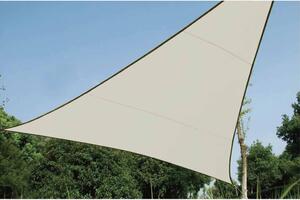 Perel Solsegel triangel 3,6 m gräddvit GSS3360