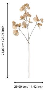 Eglo 428372 - Plastblomma ETAYA 73 cm beige