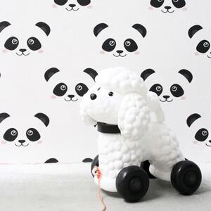 Noordwand Fabulous World Tapet Panda vit 67100