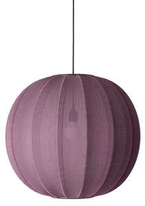 Made by Hand - Knit-wit - 60 pendant - Hängande lampa - Burgundy - Ø60 x H55 cm