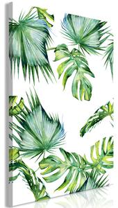 Canvas Tavla - Jungle Climate (1 del) Vertical - 40x60