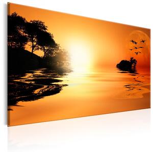 Canvas Tavla - The Island of the Setting Sun - 120x80