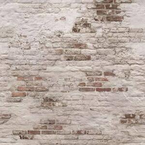 DUTCH WALLCOVERINGS Fototapet Old Brick Wall beige och brun