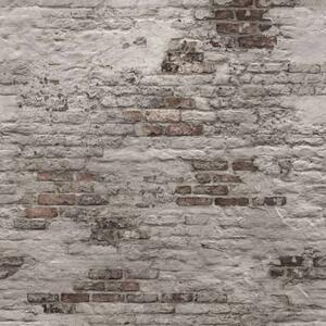 DUTCH WALLCOVERINGS Fototapet Old Brick Wall grå