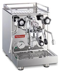 Kaffemaskin La Pavoni, semiproffessionell, manuell, rostfritt stål