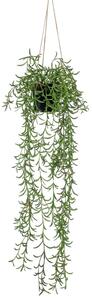 Emerald Konstväxt Senecio i kruka hängande 70 cm