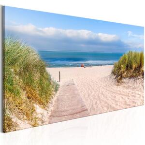 Canvas Tavla - Seaside Dream - 135x45
