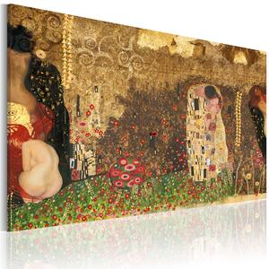 Canvas Tavla - Gustav Klimt - inspiration - 90x60