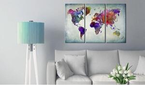 Canvas Tavla - World in Colors - 60x40