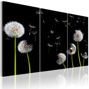 Canvas Tavla - Dandelions family - 90x60