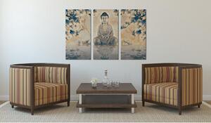Canvas Tavla - Buddhistiska ritual - 60x40