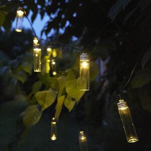 Luxform Partyslinga solcell LED 14 lampor Gordo transparent