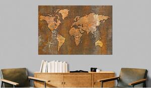 Canvas Tavla - Rusty World - 60x40