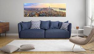 Canvas Tavla - New York Panorama - 120x40