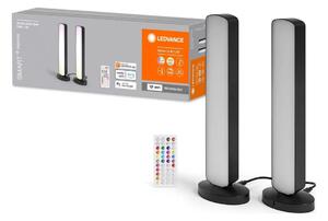 Ledvance - KIT 2x LED RGBW Ljusreglerad bordslampa MOOD LIGHT LED/4W/230V + +Fjärrkontrol