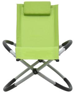 Solstol för barn stål grön