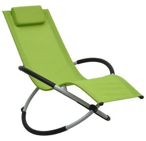 Solstol för barn stål grön