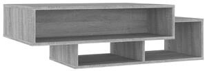 Soffbord grå sonoma-ek 105x55x32 cm konstruerat trä